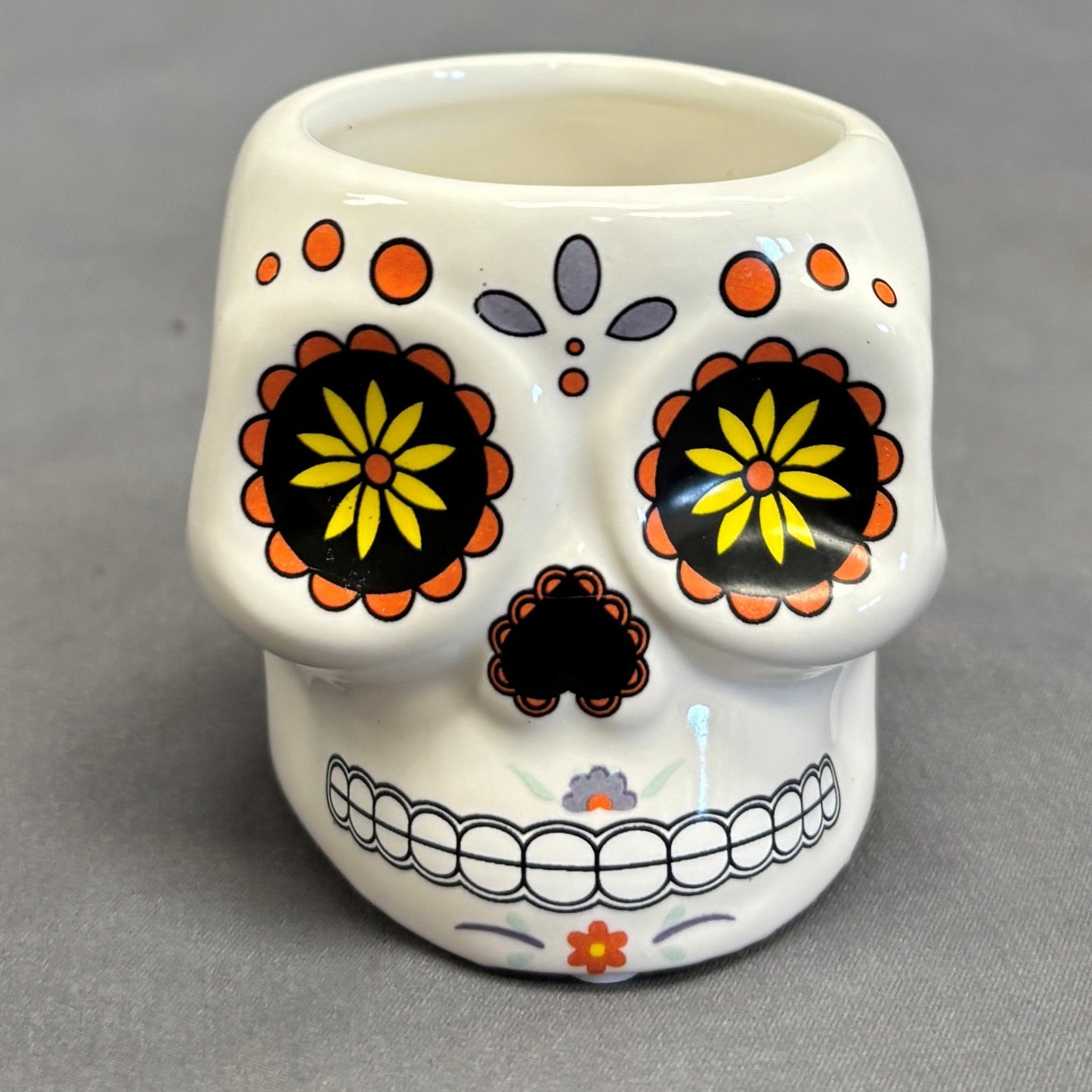 Sugar Skull Pot
