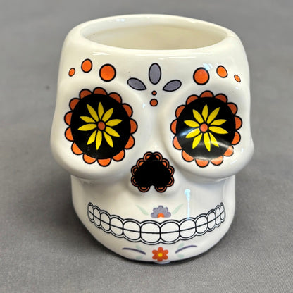 Sugar Skull Pot