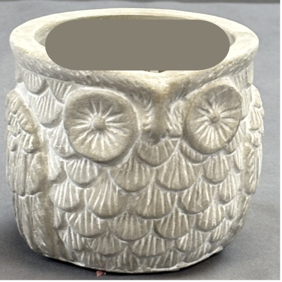 Otis the Owl Decorative Pot