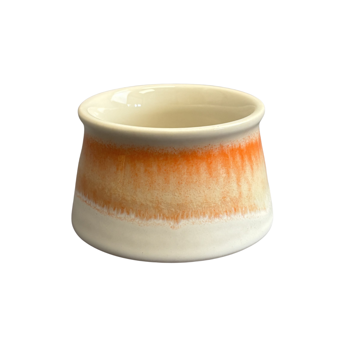 Pot Ceramic 2-Tone Assorted Colours