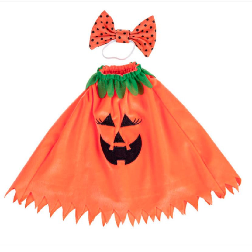 Giddy Outfit 'Pumpkin Poncho'