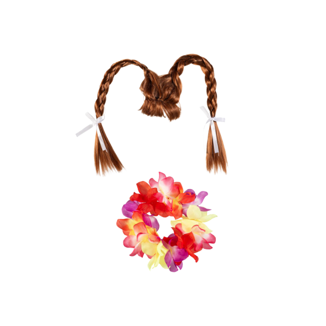 Giddy Accessory 'Braids & Lei'