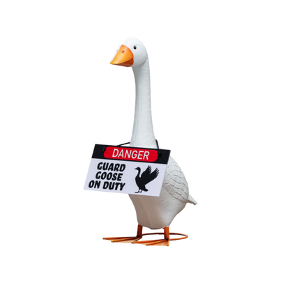 Giddy Accessory Sign 'Guard Goose'