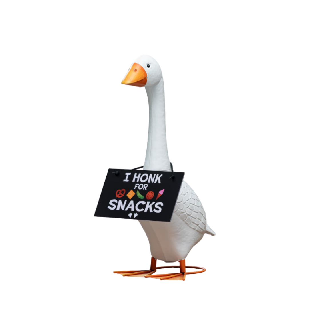 Giddy Accessory Sign 'I Honk for Snacks'