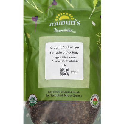 Mumm's Sprouts Buckwheat Microgreens