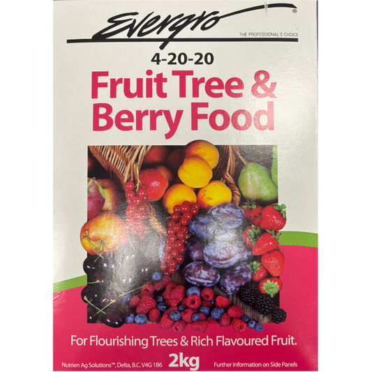 Evergro Fruit and Berry Food 4-20-20 2Kg.