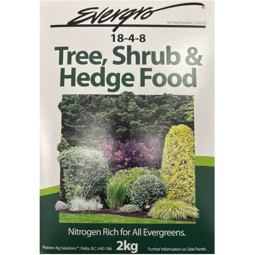 Evergro Tree, Shrub & Hedge 18-4-8 2Kg.