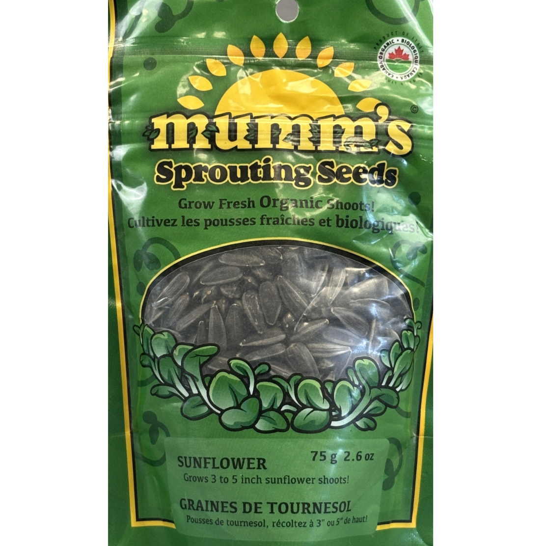Mumm's Sprouts Sunflower Shoots