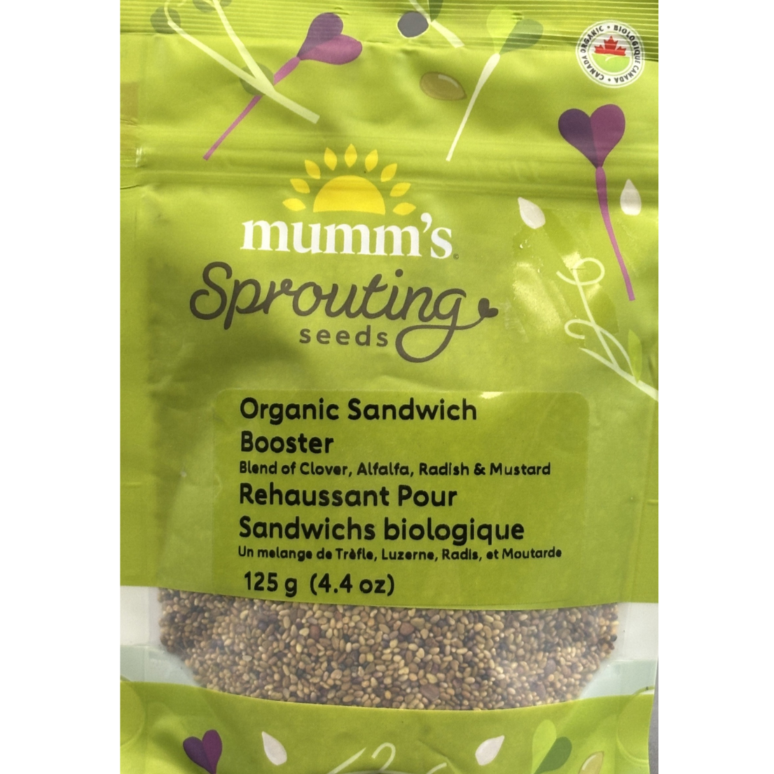 Mumm's Sprouts Sandwich Booster