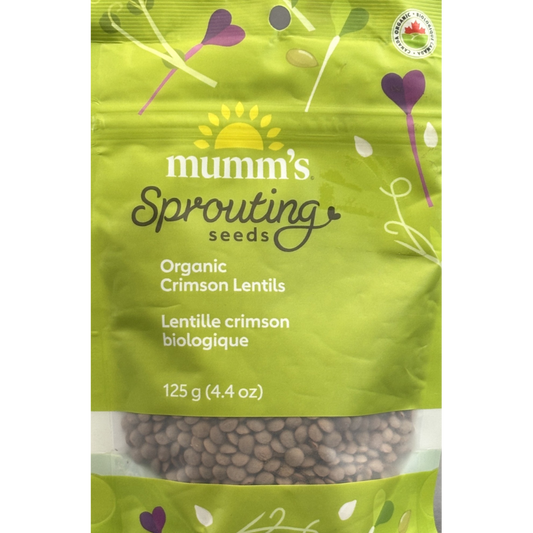 Mumm's Sprouts Crimson Lentils