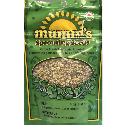 Mumm's Sprouts Beet Microgreens
