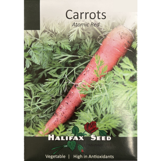 Halifax Seed Carrots Atomic Red Pkg.
