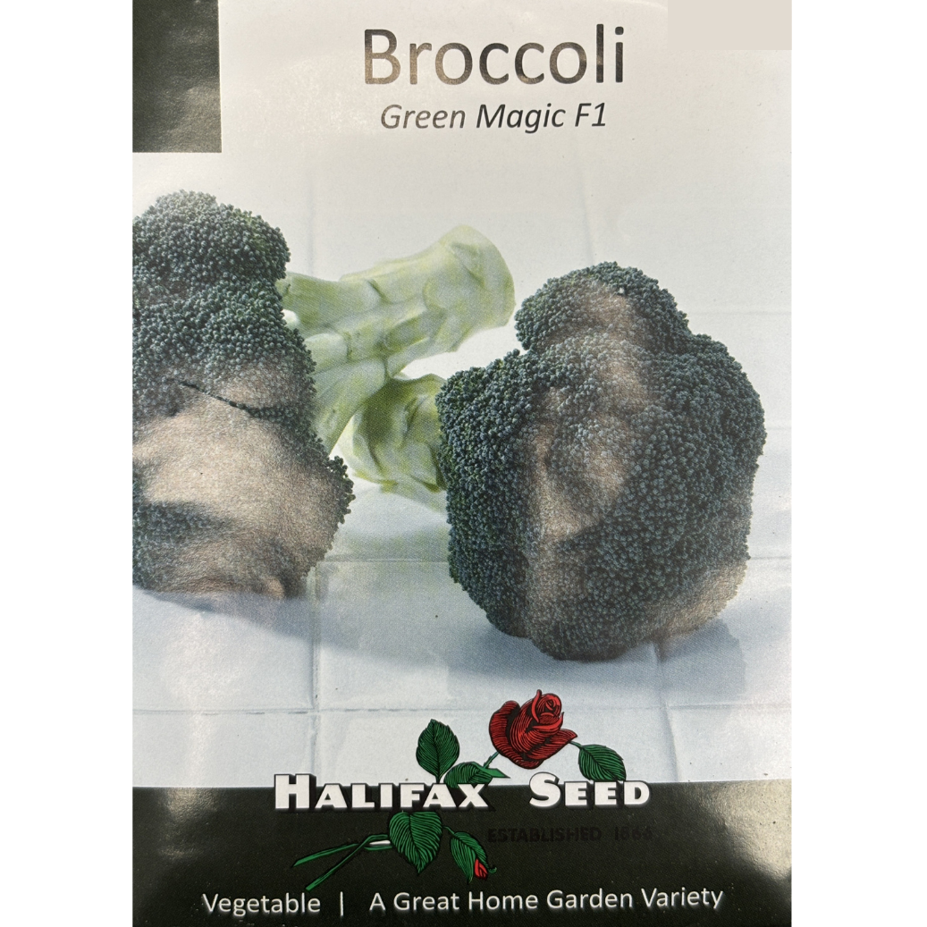 Halifax Seed Broccoli Green Magic F1 Pkg.