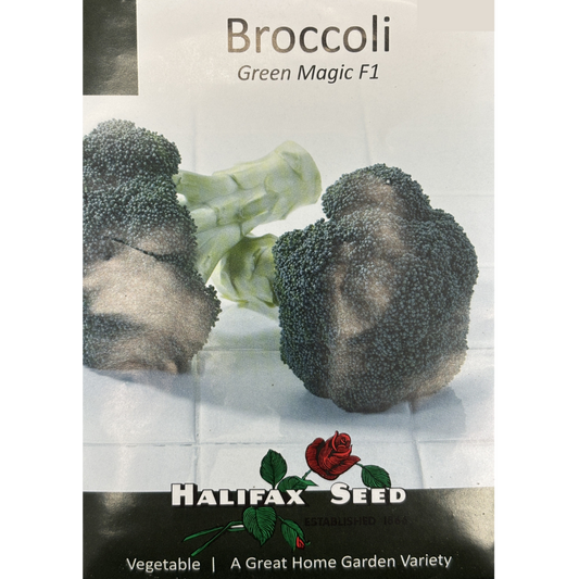 Halifax Seed Broccoli Green Magic F1 Pkg.