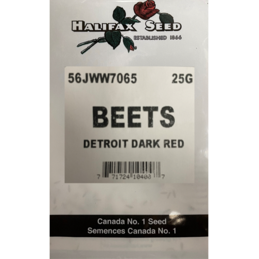 Halifax Seed Bulk Beet Detroit Dark Red 25g