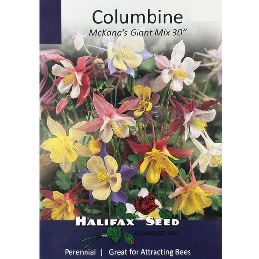 Halifax Seed Columbine McKana's Giant Mix Pkg.