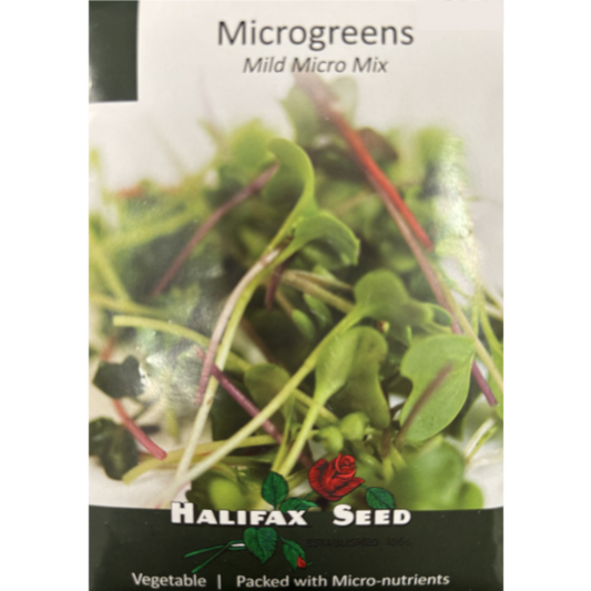 Halifax Seed Microgreens Mild Micro Mix Pkg.