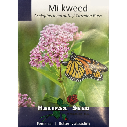 Halifax Seed Milkweed Carmine Rose Pkg.