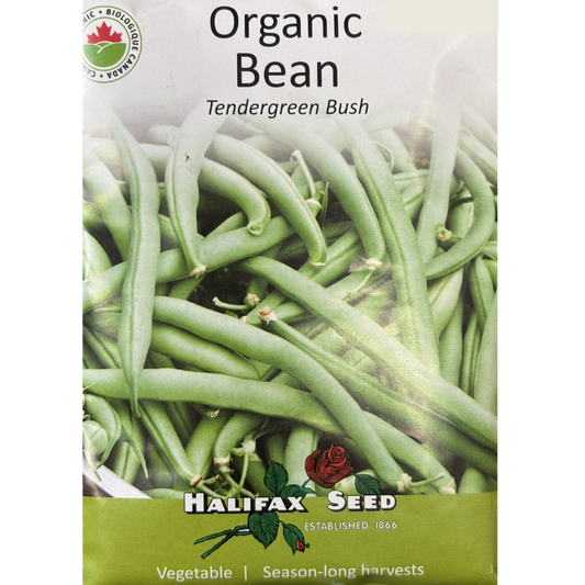 Halifax Seed Organic Bean Tendergreen Bush Pkg.
