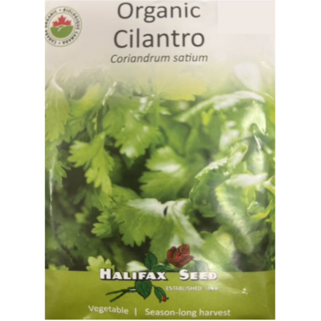 Halifax Seed Organic Cilantro Pkg.
