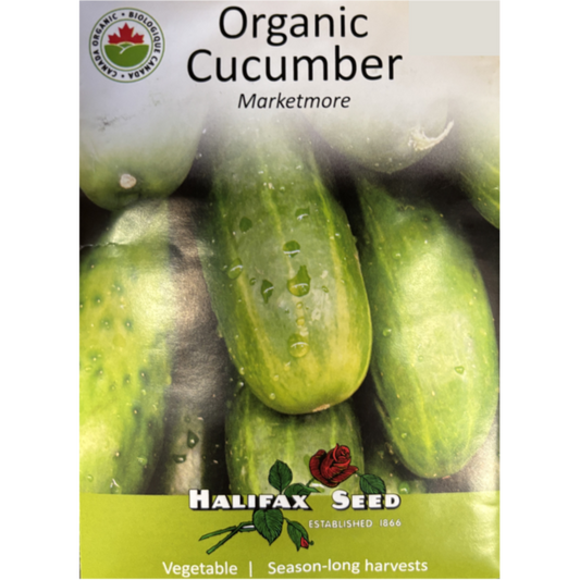 Halifax Seed Organic Cucumber Marketmore Pkg.