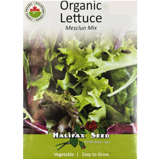 Halifax Seed Organic Lettuce Mesclun Mix Pkg.
