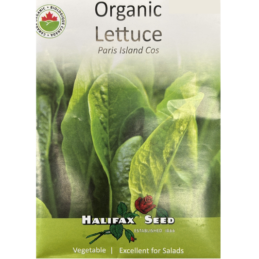 Halifax Seed Organic Lettuce Paris Island Cos Pkg.