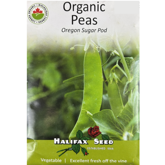 Halifax Seed Organic Pea Oregon Sugar Pod Pkg.