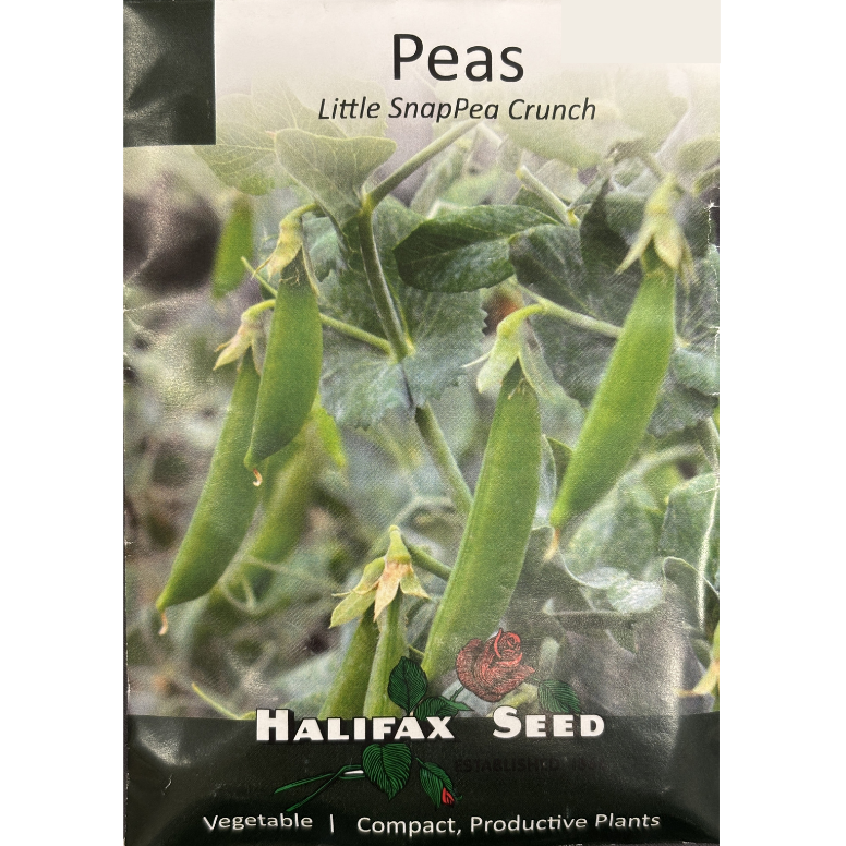 Halifax Seed Peas Little Snap Pea Crunch Pkg.