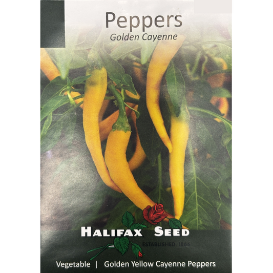 Halifax Seed Pepper Golden Cayenne