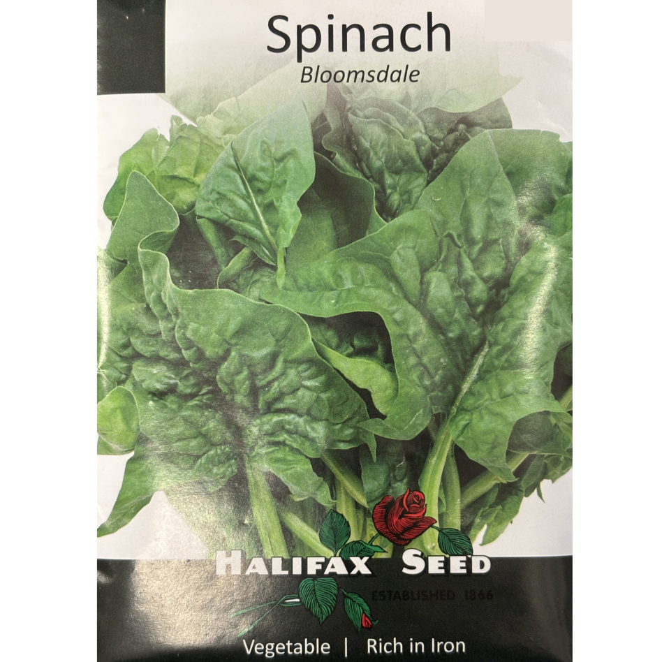 Halifax Seed Spinach Bloomsdale Pkg.