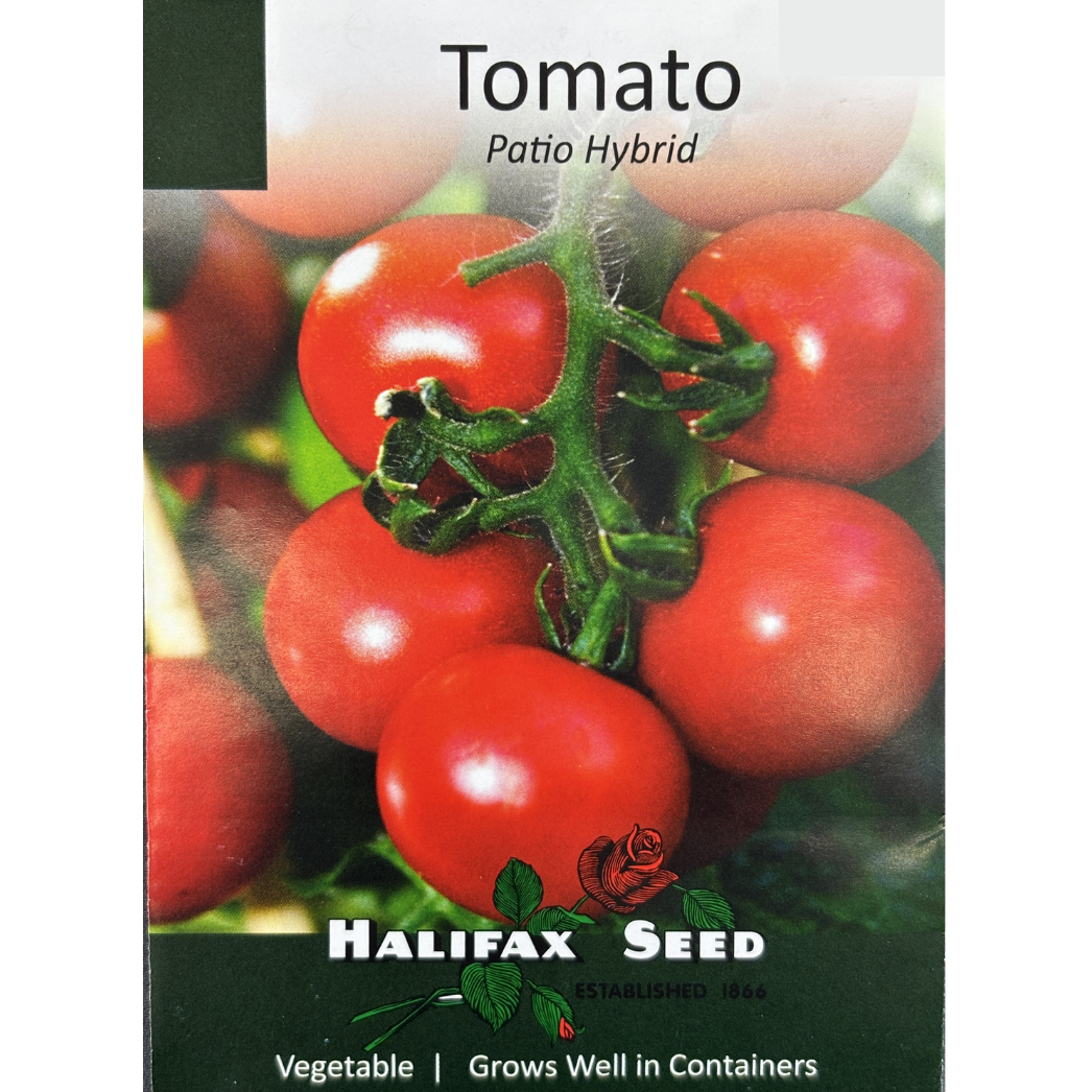 Halifax Seed Tomato Patio Hybrid Pkg.