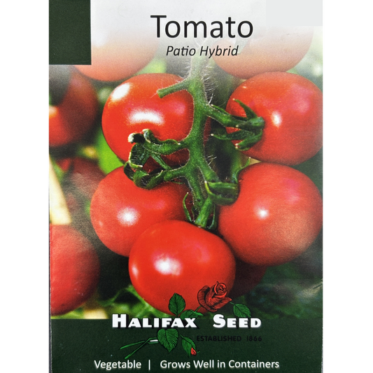 Halifax Seed Tomato Patio Hybrid Pkg.