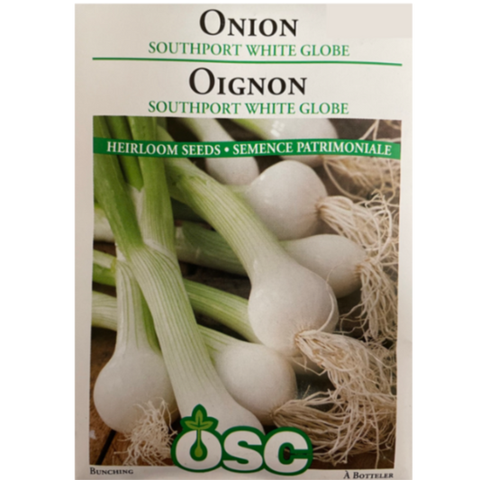 OSC Seeds Onion Southport White Globe