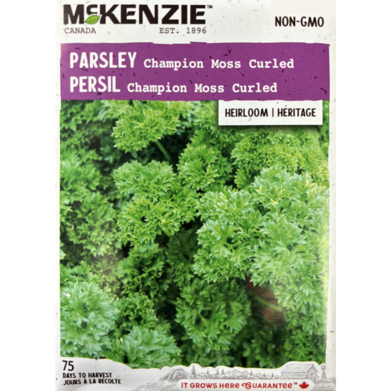 McKenzie Herb Seed Parsley Champion Moss Curled Pkg.