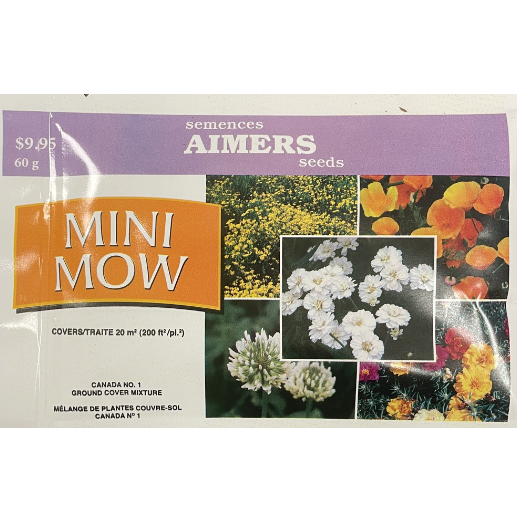 Aimers Seeds Mini Mow Jumbo Pkg