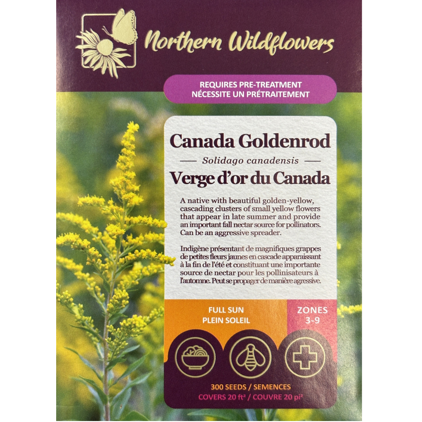 Northern Wildflowers Goldenrod Canada Pkg.
