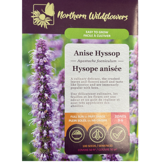 Northern Wildflowers Anise Hyssop Pkg.