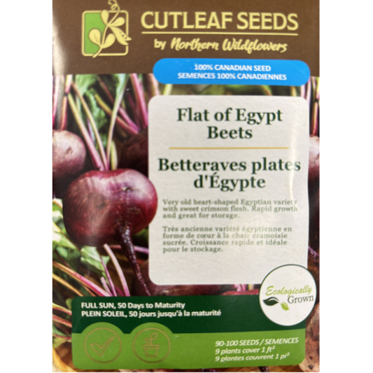 Northern Wildflowers Beet Flat of Egypt Pkg.