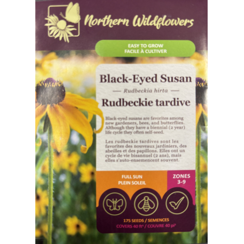 Northern Wildflowers Black-Eyed Susan Pkg.