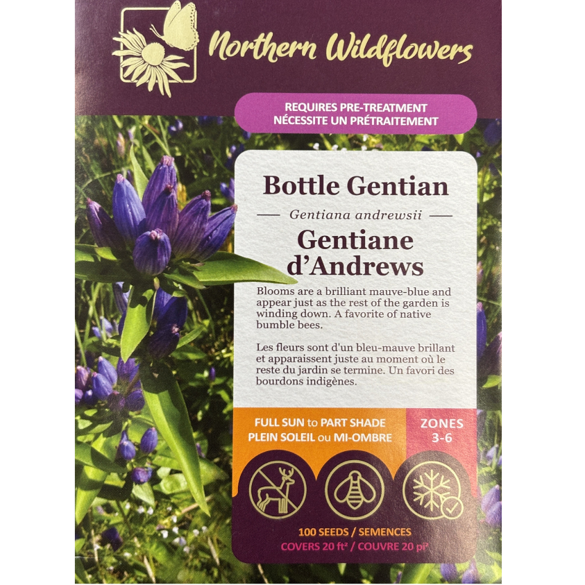 Northern Wildflowers Bottle Gentian Pkg.