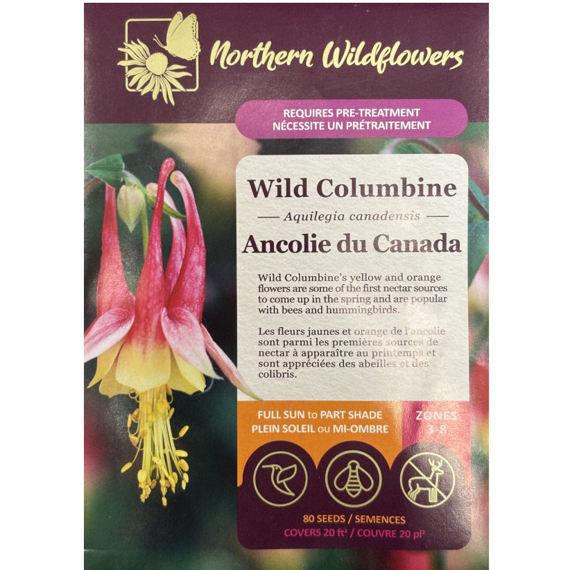Northern Wildflowers Columbine Wild Pkg.