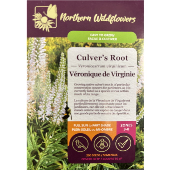 Northern Wildflowers Culvert's Root Pkg.