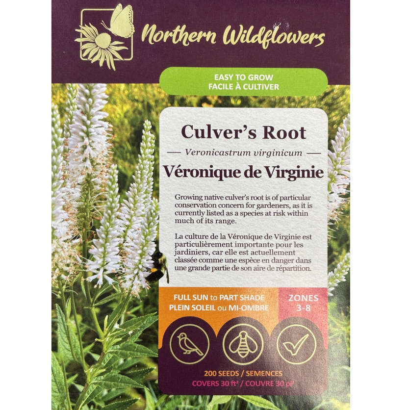 Northern Wildflowers Culvert's Root Pkg.