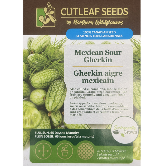 Northern Wildflowers Gherkin Mexican Sour Pkg.