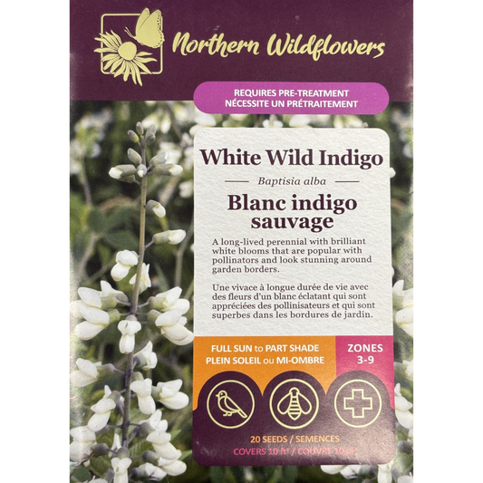 Northern Wildflowers Indigo White Wild Pkg.
