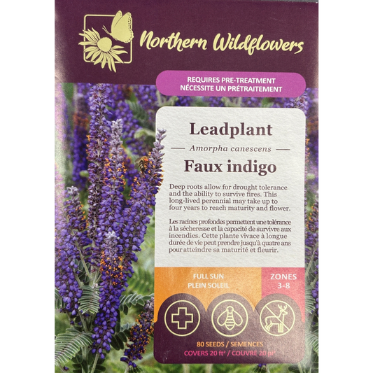 Northern Wildflowers Leadplant Pkg.
