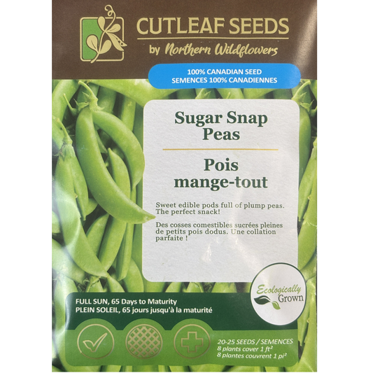 Northern Wildflowers Sugar Snap Peas Pkg.