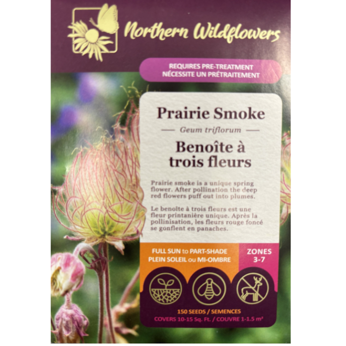 Northern Wildflowers Prairie Smoke Pkg.