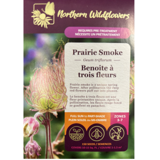 Northern Wildflowers Prairie Smoke Pkg.